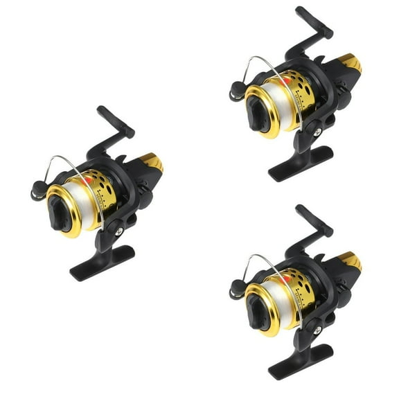 QUTETN 3 Pack Baitcaster Reels Micro Fishing Reel Metal Reel Fishing Miniature