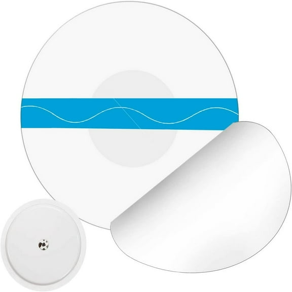 SkyAuks 40 Pack Waterproof Sensor Covers for Libre 2 Transparent freestyle libre Adhesive Patches Waterproof & Transparent Continuous Protectionfor 14 Days
