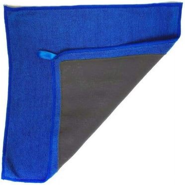 QUTETN Clay Bar Towel  Fine Grade Microfiber Clay Towel Automotive Detailing Towel Clay Bar Alternative for Car Detailing  Creative Gift--Blue  1 Pack