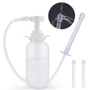 QUTETN Enema Kit - 300mL Anal or Vaginal Douche Cleaner Kit for Men or Women  with 2 Nozzle Tips - Easy to Use and Comfortable Cleaner