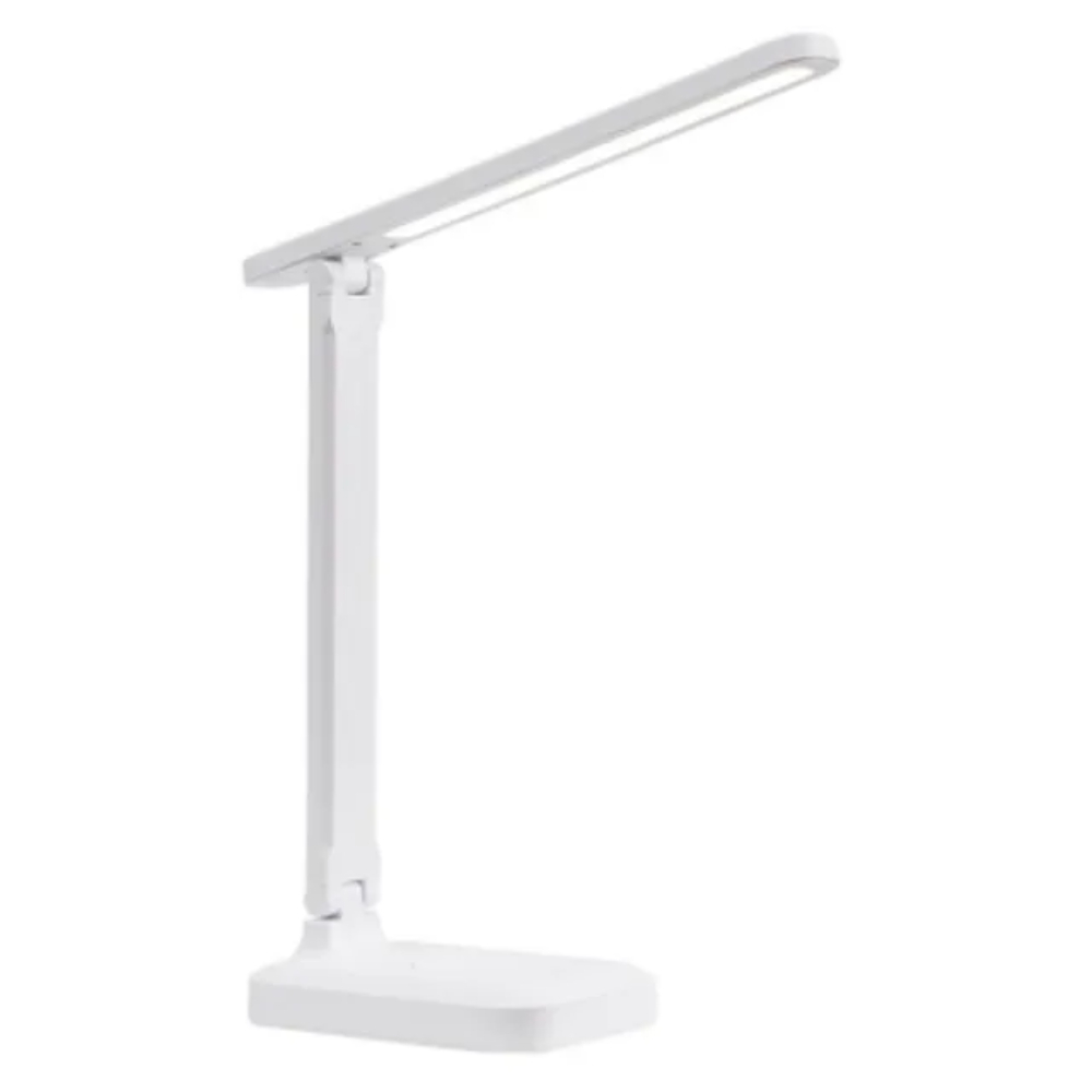QUTETN LED Table Lamp Battery Rechargeable Foldable Adjustable USB Rechargeable Desk Lamps With Dimmable LED Reading Solar LED Lights