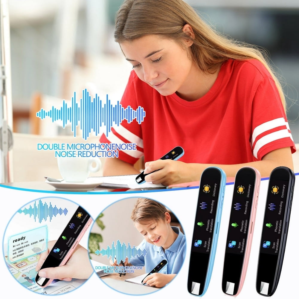 QUTETN Reading Pen for Dyslexia Scan Reader Pen 4 Text To Speech Device ...