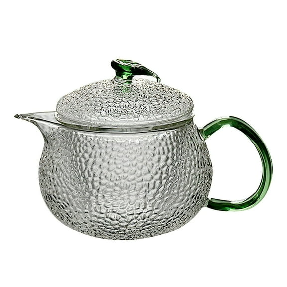 QUTETN Tea Glass Teapot Kettle Coffee Pot Stovetop Loosekettle Flower  Infuserchinese Maker Boiling Warmer Pitcher Pot