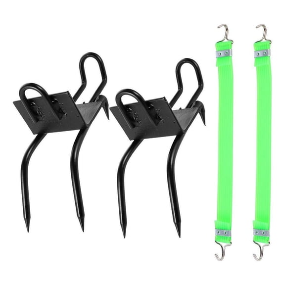 QUTETN Tree Climbing Tool Pole Spikes for Boots Gaffs Accessories High Quality Carbon Steel