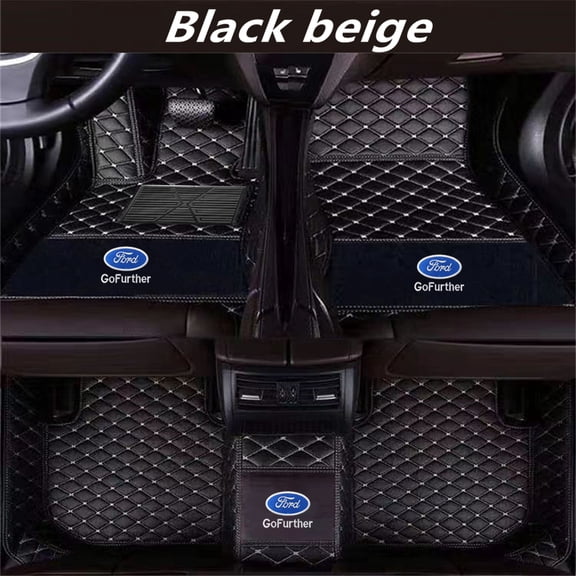 QUUFAA Car Floor Mats Custom Fit For Ford F-150 Crew Cab 2011-2025 Year Floor Liner Floor Mats Carpets Car pads Auto Mats