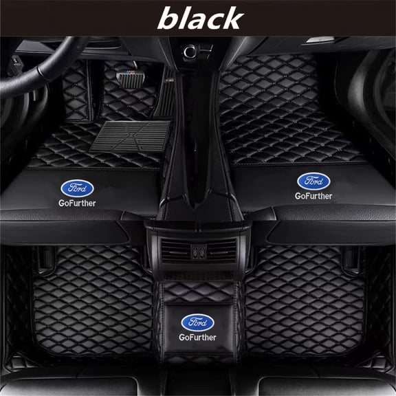 QUUFAA Car Floor Mats Custom Fit For Ford Flex 2009-2019 Year Floor Liner Floor Mats Carpets Car pads Auto Mats