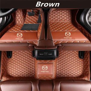 Alfombrillas de auto QUUFAA a medida para Mazda CX-7 2010-2016, revestimiento de piso, alfombras, protectores y tapetes para auto