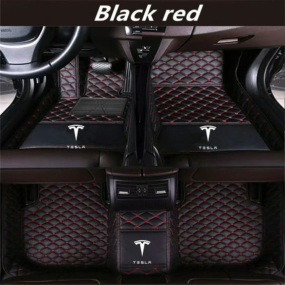 QUUFAA Car Floor Mats Custom Fit For Tesla Model Y 2021-2025 Year Floor Liner Floor Mats Carpets Car pads Auto Mats