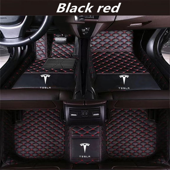 QUUFAA Car Floor Mats Custom Fit For Tesla Model Y 2021-2025 Year Floor Liner Floor Mats Carpets Car pads Auto Mats