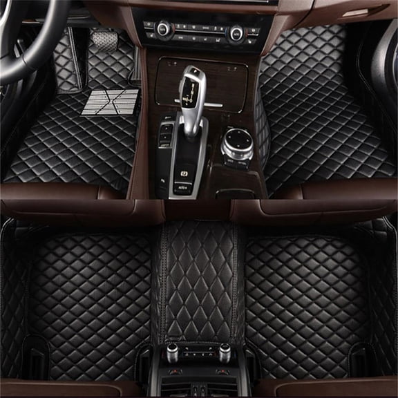 QUUFAA Car Floor Mats Custom Floor Liner Auto Mats Waterproof For Compatible Dodge Challenger 2011-2018 Year