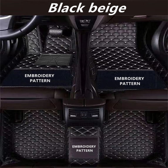 QUUFAA Car Floor Mats Custom For Cadillac CTS 2003-2019 Year Floor Liner Floor Mats Carpets Car pads Auto Mats