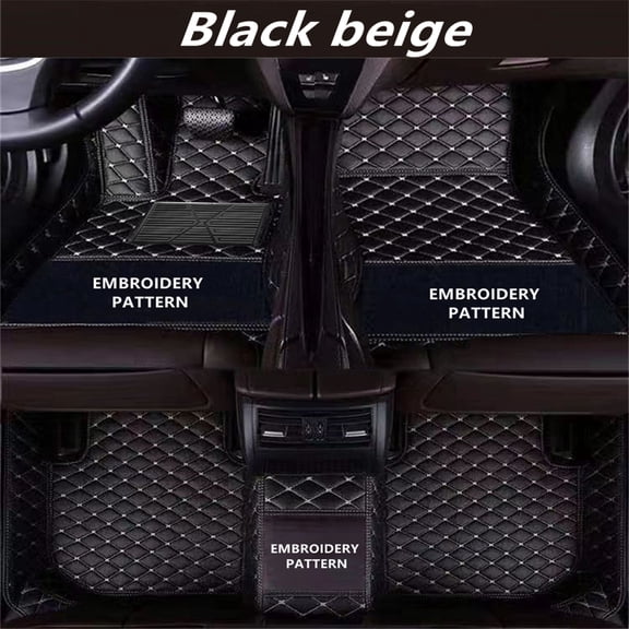 QUUFAA Car Floor Mats Custom For Chevrolet Spark  2013-2022 Year Floor Liner Floor Mats Carpets Car pads Auto Mats
