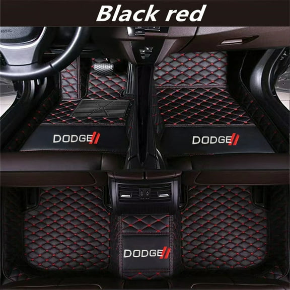 QUUFAA Car Floor Mats Custom For Dodge Ram 1500 2500 3500 2009-2018 Year Floor Liner Floor Mats Carpets Car pads Auto Mats