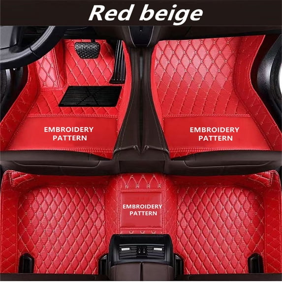 QUUFAA Car Floor Mats Custom For Jeep Grand Cherokee 2005-2023 Year Floor Liner Floor Mats Carpets Car pads Auto Mats