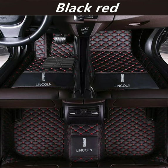 QUUFAA Car Floor Mats Custom For Lincoln MKS 2009-2016 Year Floor Liner Floor Mats Carpets Car pads Auto Mats
