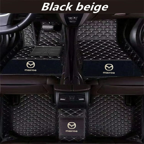 QUUFAA Car Floor Mats Custom For Mazda MX-5  2005-2024 Year Floor Liner Floor Mats Carpets Car pads Auto Mats