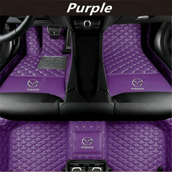 QUUFAA Car Floor Mats Custom For Mazda MX-5  2005-2024 Year Floor Liner Floor Mats Carpets Car pads Auto Mats