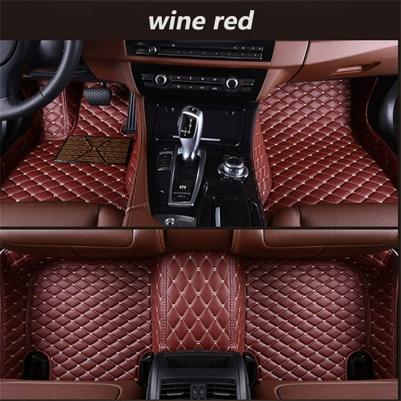 QUUFAA Car Floor Mats Custom For Tesla Model 3 2019-2024 Floor Liner Floor Mats car carpets Auto Mats Car rugs