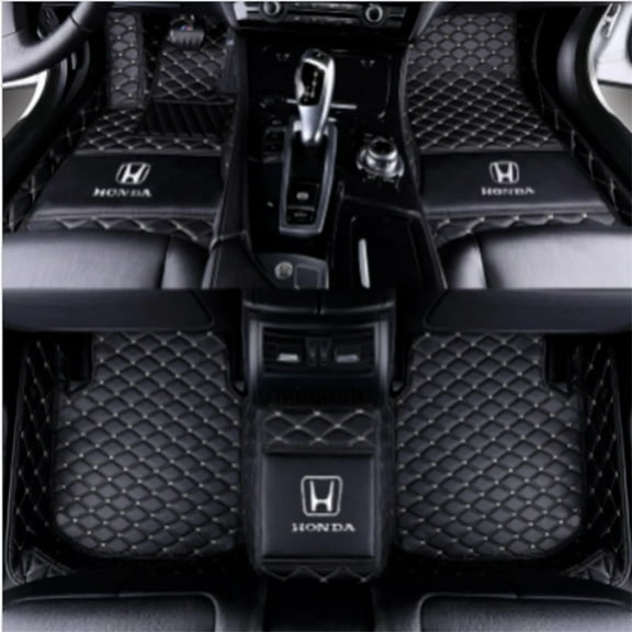 QUUFAA Car Floor Mats Custom For Honda	CR-V ZR-V XR-V UR-V HR-V CR-Z Accord Civic Fit 2002-2025 Year Floor Liner Floor Mats Carpets Car Pads Auto Mats