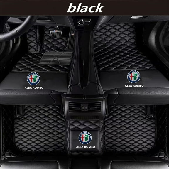 QUUFAA Fit For Alfa Romeo Stelvio Giulia Tonale 2016-2025 Year Car Floor Mats Carpets Rugs All Weather Liner Mats