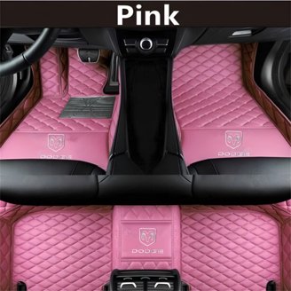 Zebra Animal Print Car Foot Mat Set of 4 Pieces Front & Rear Car Flo