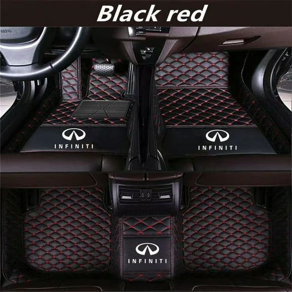 QUUFAA Fit For INFINITI Q50 2014-2021 Year Car Floor Mats Carpets Rugs All Weather Liner Mats
