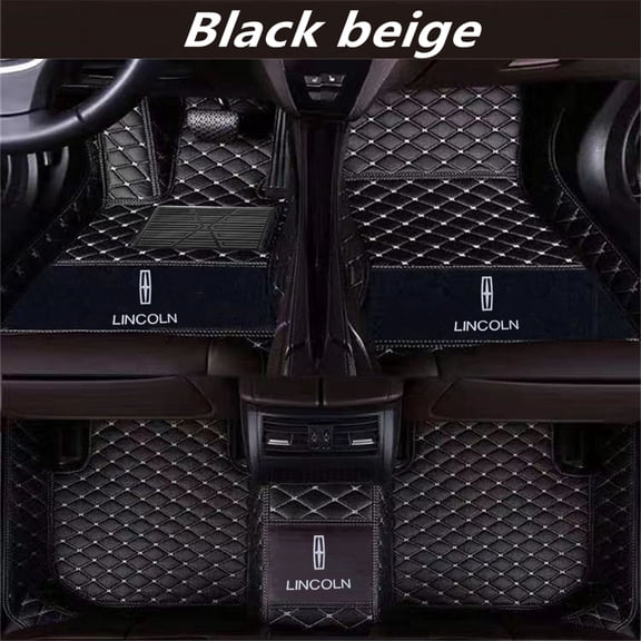 QUUFAA Fit For Lincoln MKT 2007-2019 Year Car Floor Mats Carpets Rugs All Weather Liner Mats