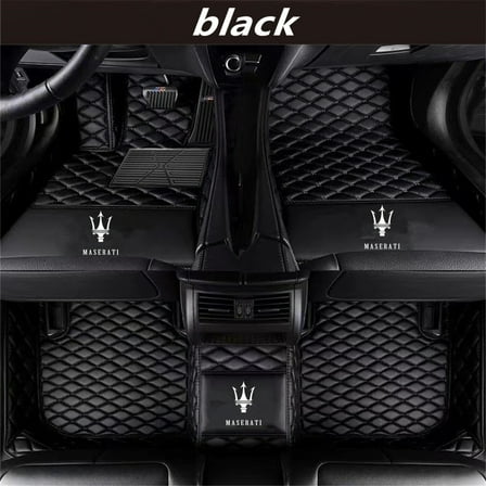 QUUFAA Fit For Maserati GranTurismo 2007-2014 Year Car Floor Mats Carpets Rugs All Weather Liner Mats