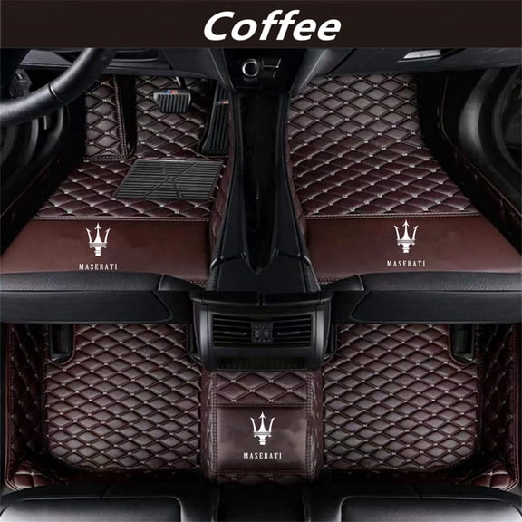 QUUFAA Fit For Maserati Levante 2016-2024 Year Car Floor Mats Carpets Rugs All Weather Liner Mats