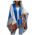 thumbnail image 1 of QUYUON Cardigan for Women Fall Deals Long Sleeve Womens Long Cardigan Polyester Women's Cardigan Sweater Cardigan Jacket Style Q-1827 Fall Cardigan Sweater Outerwear Coat Blue M, 1 of 6