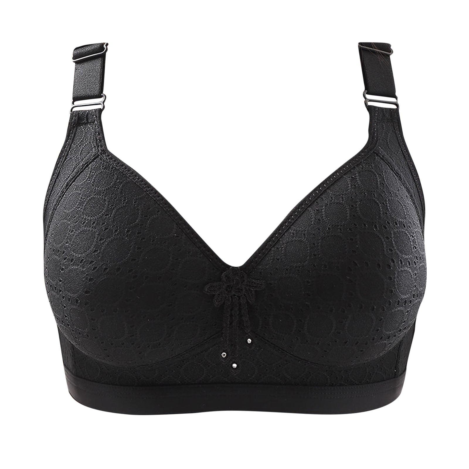 Buy Clovia Cotton Rich Solid Non-Padded Full Cup Wire Free Strapless Bra -  Black online