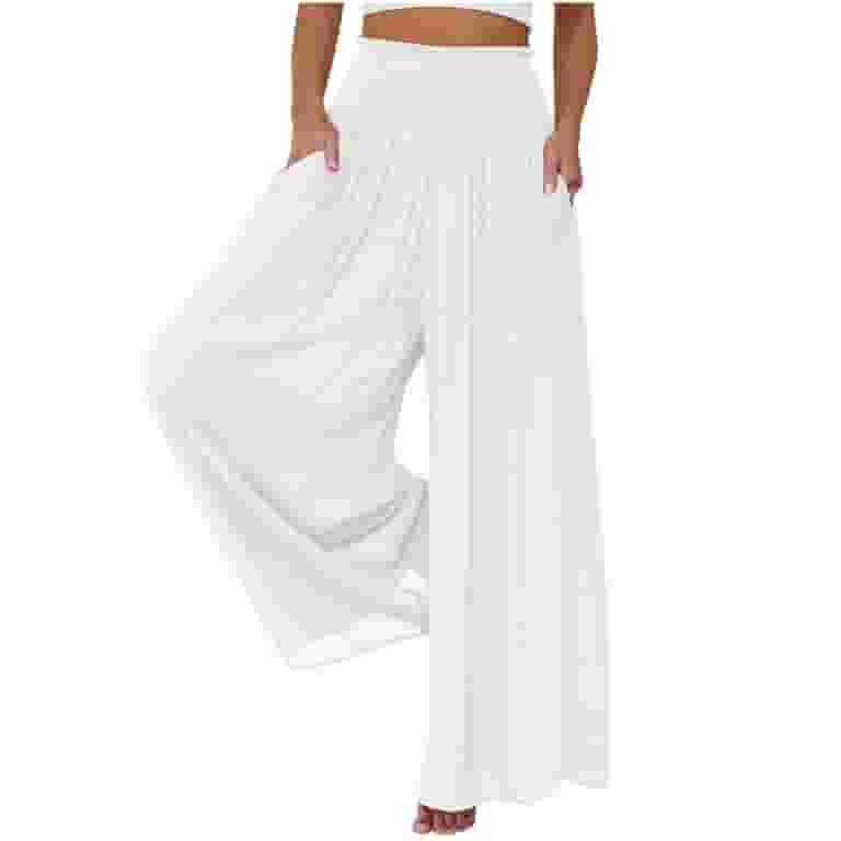 【Kashiko】Comfy : Basic Sleevelss Lowrise Pants セットWhite QUYUON Comfy Pants Women Fashion Fall Winter Dressy Pants
