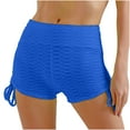 thumbnail image 1 of QUYUON Plus Size Women Shorts Cargo Shorts for Women Bike Shorts Ladies Short for Women Yoga Gym Shorts Pants Style S-224 Sweat Shorts for Female Women's Running Shorts Blue M, 1 of 6