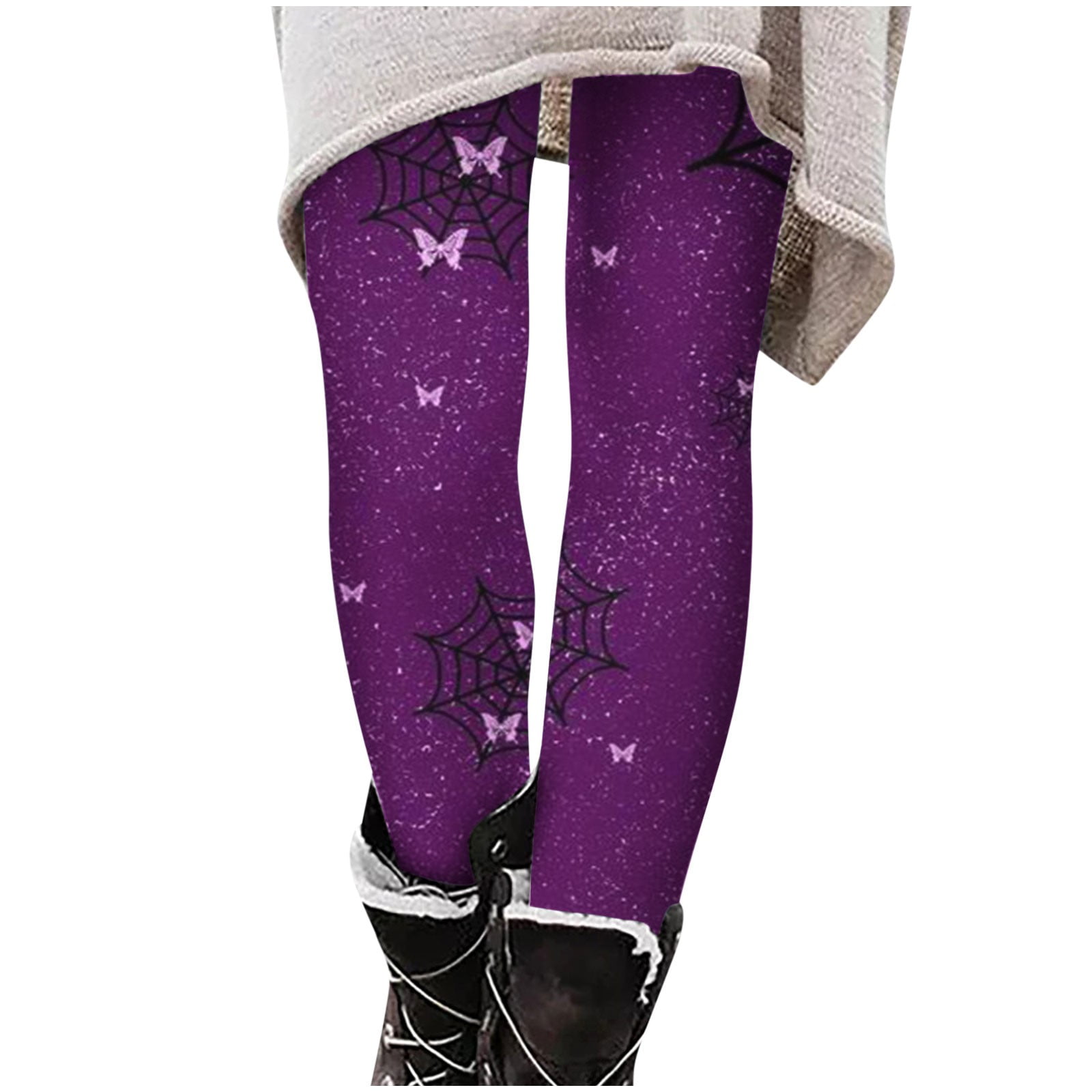 QUYUON Soft Leggings for Women Fleece Lined Leggings for Women High