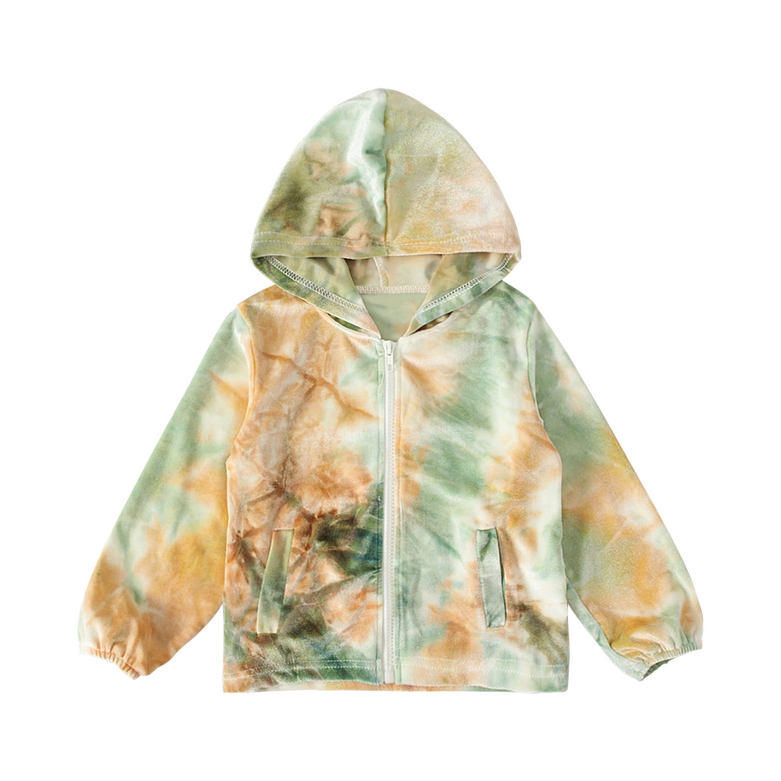 V VALANCH Kids Full Zip Fleece Hoodie - Boys & Girls Pullover Jacket With Pockets For Ages 6-15