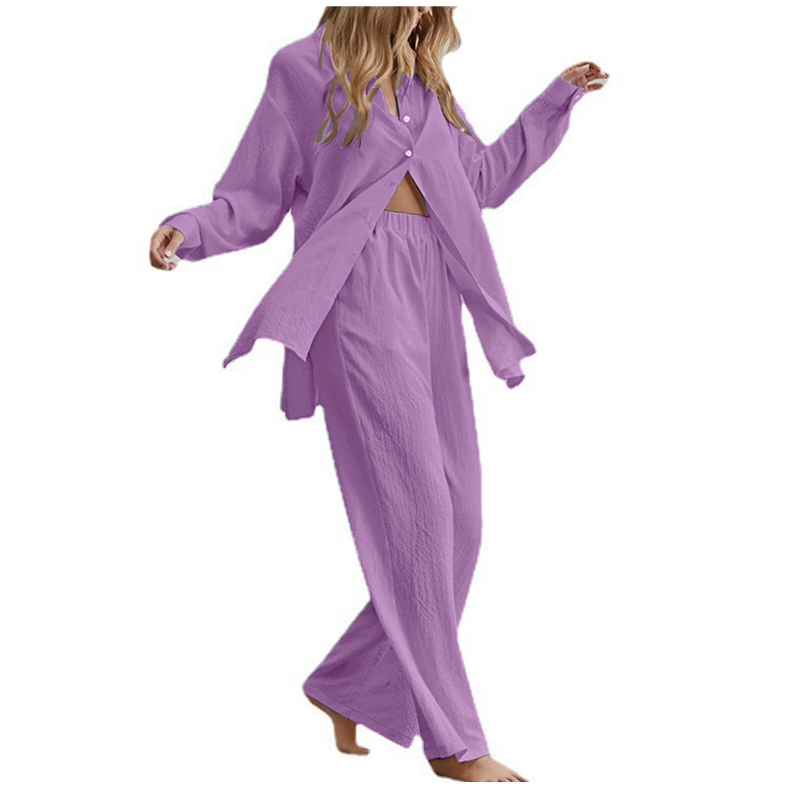 Hypeon Full Size One Button Blazer & Wide Leg Pants Set Plus Size main image 0