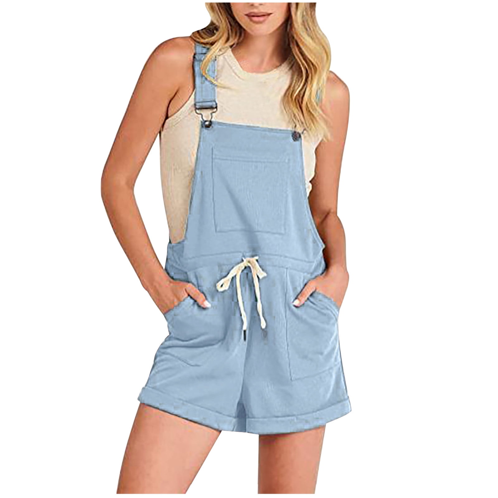 bib overall shorts womens