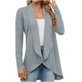 thumbnail image 1 of QUYUON Womens Cardigan Sweater Deals Long Sleeve Formal Cardigan for Evening Dresses Long Cardigans Sweaters for Women Cardigan Jacket Style C-1840 Winter Knit Sweater Outerwear Coat Blouse Tops, 1 of 7