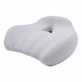 thumbnail image 1 of QVNFKO Office Chair Coccyx Pain Relief Cushion Pillow for Back Support Non-slip Seat Pad for Office Desk Car Seat Wheelchair Sciatica Gray, 1 of 8