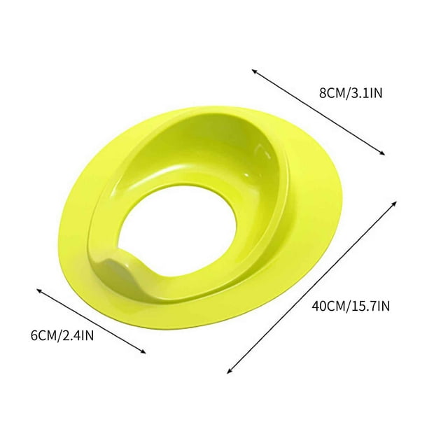 QVNFKO Toilet Seat with BuiltIn Toddler Potty Training Seat, Slow