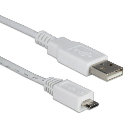 QVS 1-Meter Micro-USB Sync & Charger Cable for Smartphone, Tablet, MP3, PDA and GPS