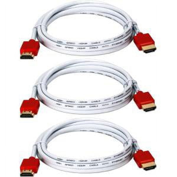 QVS 10ft High Speed HDMI UltraHD 4K with Ethernet Thin QVS 10ft High Speed HDMI UltraHD 4K with Ethernet Thin
