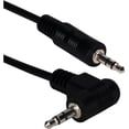 thumbnail image 1 of QVS 12ft 3.5mm Male to Right-Angle Male Audio Cable, 1 of 2