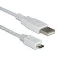 thumbnail image 1 of QVS 2-Meter Micro-USB Sync & Charger Cable for Smartphone, Tablet, MP3, PDA and GPS, 1 of 1