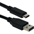 thumbnail image 1 of QVS 2-Meter USB-C to USB-A 2.0 Sync & Charger Cable, 1 of 2
