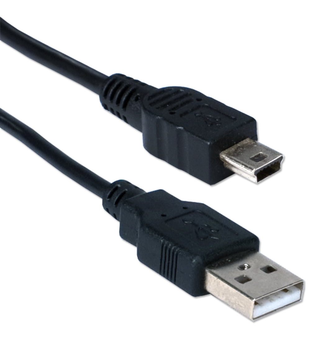 QVS 2-Meter USB Male to Micro-B Male High-Speed Data Cable