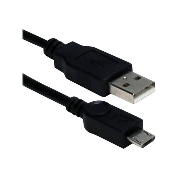 QVS 2ft MicroUSB Sync & 2.1 Amp Charger Cable for Smartphones & Tablets