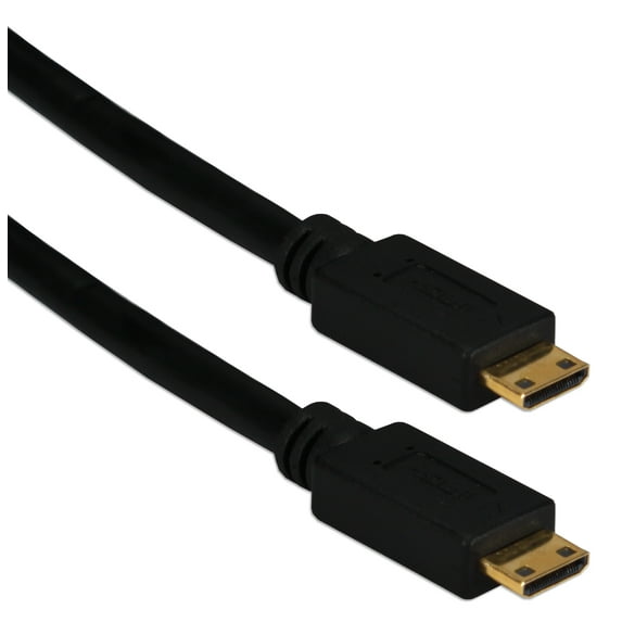 QVS 3-Meter High Speed Mini HDMI to Mini HDMI 4K HD Camera Cable