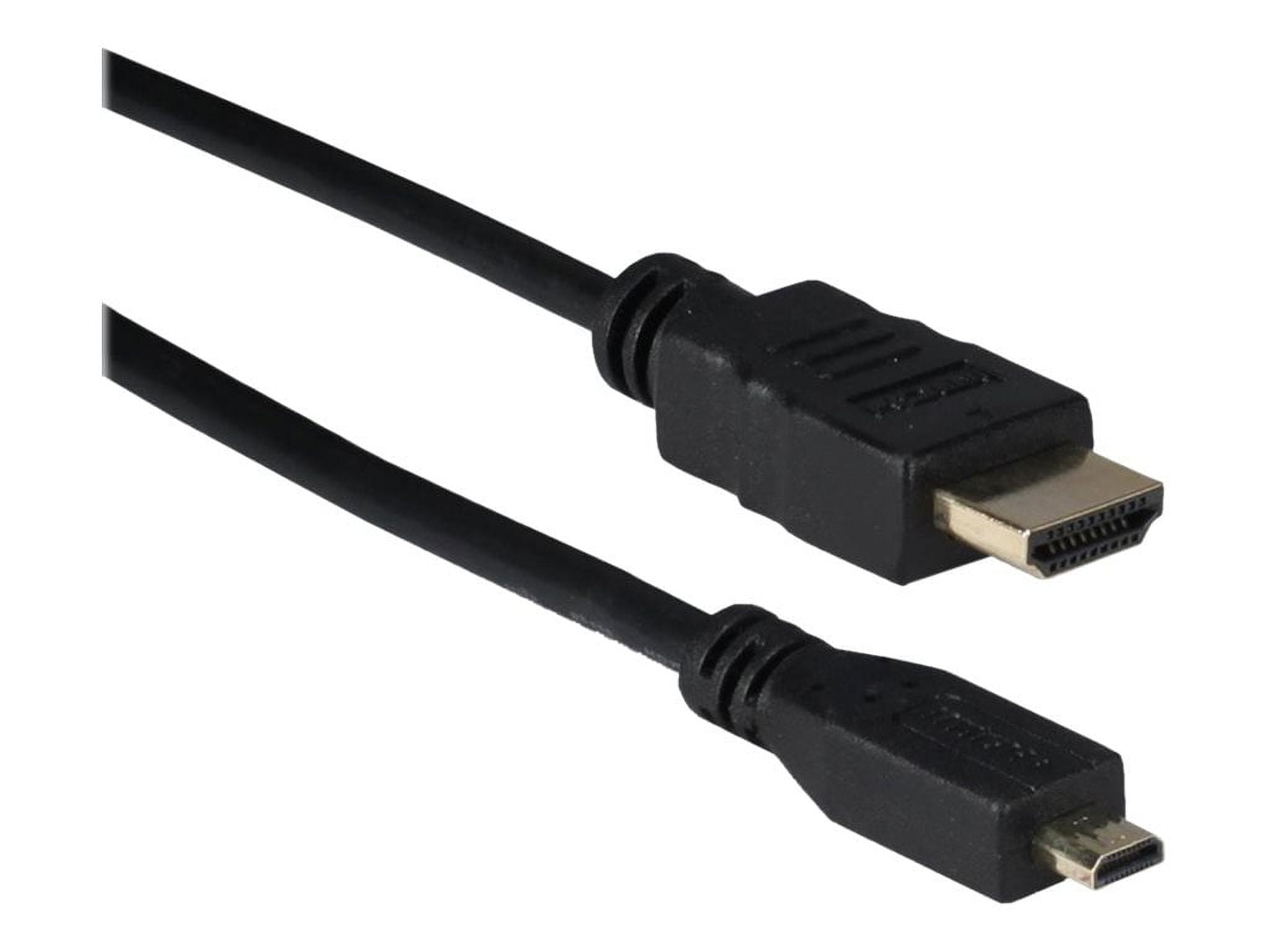QVS HDAD-4.5M 4.5 meter High Speed HDMI to Micro-HDMI Cable with Ethernet
