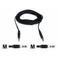 thumbnail image 1 of QVS 6ft 3.5mm Mini-Stereo Male to Male Speaker Cable CC400M-06, 1 of 2